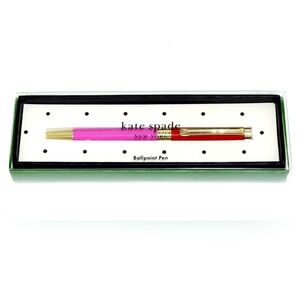 Kate Spade Pink and Gold Pen